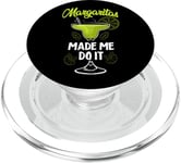 Bartender Cinco De Mayo Margaritas Made Me Do It PopSockets PopGrip for MagSafe