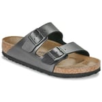 Birkenstock Tofflor Arizona BF Metallic Black Svart dam