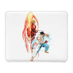 Fabulous Tapis de souris Simili Cuir Ryu et Ken Street Fighter (22 x 18 cm)