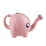 Elephant Watering Can Plastic Long Spout Water Kettle for Plants Flower Mini Cute Garden Tool for Outdoor Indoor Plants, Flowers Bonsai Potted Home Decor Green/Pink/Blue/Hot Pink