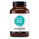 Viridian Vitamin D3 4000 IU - 30 Vegicaps