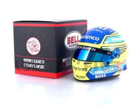 MINI HELMET 1/2 - CASQUE FERNANDO ALONSO - ASTON MARTIN 2024 4100308