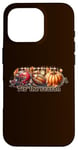 iPhone 16 Pro Tis the Season Fall Football Pumpkin Thanksgiving Sports Case