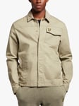 Lyle & Scott Cord Collar Trucker Jacket, W783 Khaki Smoke