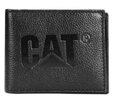 Caterpillar Sacoche en Cuir véritable pour Homme avec Logo en Relief Noir Taille Unique