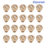 10/20/40 Pcs Brass Misting Nozzles Garden Sprinklers Sprinkle 20