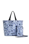 Desigual Bag_Asterix_Namibia 5002 Sac Bleu brodé, Stick Blue Femme, Einheitsgröße