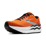 Brooks Men's Ghost Max 2 Sneaker, Orange Orange Black, 12 UK