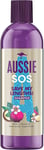 Aussie Shampoo SOS Save My Lengths Vegan Shampoo, Damaged Hair Treatment Emerge