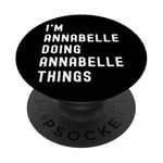 Je Suis Annabelle Qui Fait Des Choses à Annabelle PopSockets PopGrip Adhésif