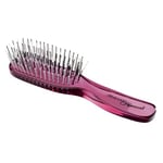 Brosse magique | Brosse à cheveux sans tirets | Brosse démêlante pour homme et femme | Couleur : mûre