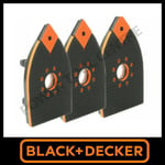 3 x Black & Decker Piranha Multi Sander Platen Backing Pad KA210 KA210E