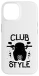 Coque pour iPhone 14 Moto Lover Club Style Moto Stunt Moto