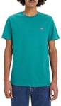 Levi's Men's Ss Original Housemark Tee-Chesthit Logo T-Shirt, Deep Jungle Slub, S