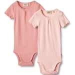 Wheat 2-pack Edna kortermet body, rosette ballet