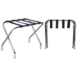 Folding Metal Luggage Racks Pack of 2