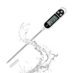 Thermomètre de Cuisson pour BBQ,Huile,Viande,Nouriture,Lait,Vin,Eau Chaude blanc noir Vendos85