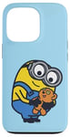 Coque pour iPhone 13 Pro Minions Cute Bob Favorite Teddy Bear Portrait