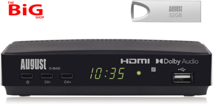 Freeview  HD  TV  Set  Top  Box  Recorder -    DVB400 -  Watch  Live ,  Schedule