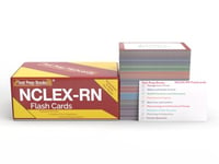 NCLEX RN Examination Prep Flashcards: NCLEX RN 2022 and 2023 Flash Cards Study Guide and Practice Test Question Review [2nd Edition]