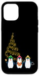 iPhone 12/12 Pro Musical Penguins Singing Carols Christmas Penguin Lover Case