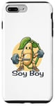 Coque pour iPhone 7 Plus/8 Plus Faites le plein d'énergie grâce à la protéine de soja Funny Soy Boy Design