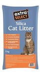 Extra Select Silica Cat Litter - Non Clumping Cat Litter Unscented - 15kg