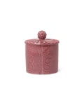 Dottir - Pipanella Lid Jar Tall Flower - Dusty Rose (11486)