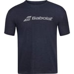 Babolat Exercise Babolat Tee Black, Padel- och tennis T-shirt herr