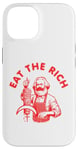 Coque pour iPhone 14 Eat the rich - Karl Marx Eat Döner Kebab Rich