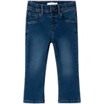 Name It Nmfsalli 6427 boot-cut jeans, Dark Blue Denim