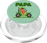 Agriculteur PAPA Tracteur Enfants PopSockets PopGrip pour MagSafe