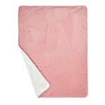 Nattou Couverture Lapin, Supersoft, 75 x 100 cm, Polyester, Lapidou, Rose