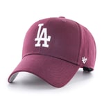 Casquette MLB Los Angeles Dodgers L.A. LA MVP Élevée Basique Maroon 196505322409