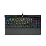 CORSAIR K70 RGB PRO Clavier de Jeu Mécanique Filaire - Interrupteurs Linéaires CHERRY MX RED - Capuchons de Touches PBT Double-Shot - Compatible iCUE - AZERTY FR - PC, Mac, Xbox - Noir