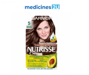 GARNIER NUTRISSE PERMANENT HAIR COLOUR DYE NO 5 MOCHA BROWN