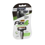 Bic Flex 4 Disposable Shavers 3 each By BiC