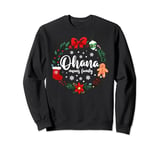 Ohana Means Family Christmas Holiday matching Vacation Sweatshirt