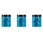 Schwarzkopf - Got2b - Gel Coiffant Cheveux - Coiffant Cheveux Homme - Coup de Tête - Gel Fibre - Fixation Normale - Style Coiffé Décoiffé - Pot 100 ml (lot de 3)