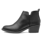 Rocket Dog Femme York Botte Tendance, Noir, 40 EU