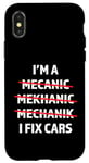 iPhone X/XS I'm A Mechanic, I Fix Cars Funny Car Mechanic Auto Shop Case