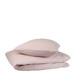 Home by Ilse Jacobsen - Bedding Collection bäddset 140x220 cm + 63x60 cm powder rose