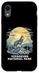 Coque pour iPhone XR Voyageurs National Park Grey Wolf Wildlife