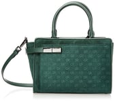 Calvin Klein personnalisé, Jade Tailored Sac à bandoulière Femme, Forêt Profonde gaufrage