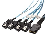 Cable Matters Internal Mini SAS to SATA Cable 1m (SFF-8087 to SATA Forward Breakout)