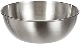 Ibili 717016 Saladier INOX Bistro, INOX, Argent, 16.99 x 16.78 x 7.01 cm