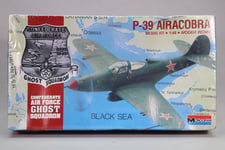 LP159 MONOGRAM 5213 Maquette 1/48 Avion militaire P-39 Airacobra Ghost squadron