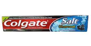Colgate Salt Charcoal Calcium Fluoride Toothpaste Healthy Gums Bright Teeth 80g.