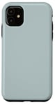 Coque pour iPhone 11 Couleur turquoise simple