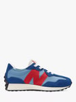 New Balance Kids' GS327 Trainers, Navy